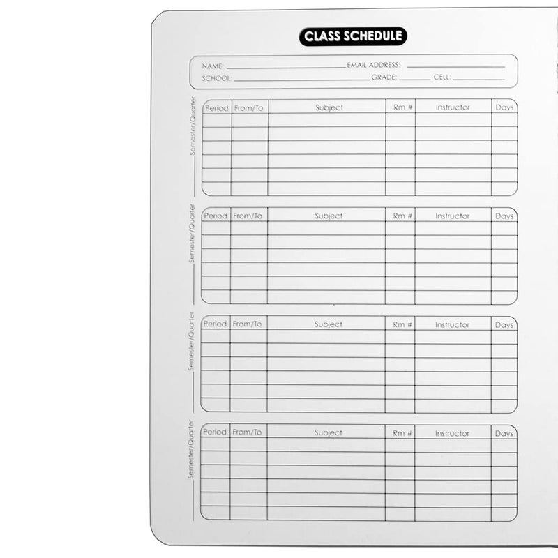 Top Flight 3-Subject Colored Marble Composition Book, 120 Sheets, Wide Rule, 9.75 x 7.5 Inches, 1 Book, Cover Color May Vary (43200) - Image 2
